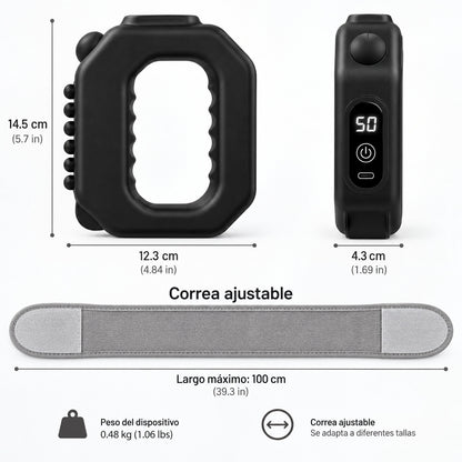 Masajeador vibratorio| Moldea y tonifica partes del cuerpo