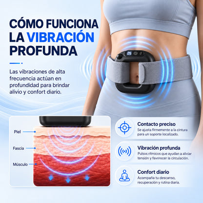 Masajeador vibratorio| Moldea y tonifica partes del cuerpo