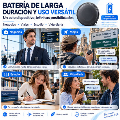 Dispositivo inteligente de traductor de idiomas