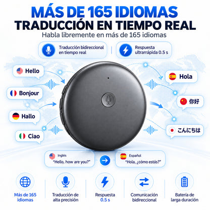 Dispositivo inteligente de traductor de idiomas