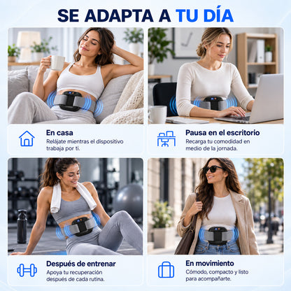 Masajeador vibratorio| Moldea y tonifica partes del cuerpo
