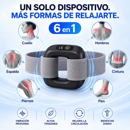 Masajeador vibratorio| Moldea y tonifica partes del cuerpo