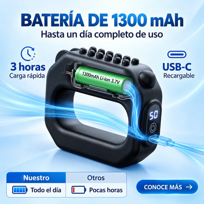 Masajeador vibratorio| Moldea y tonifica partes del cuerpo