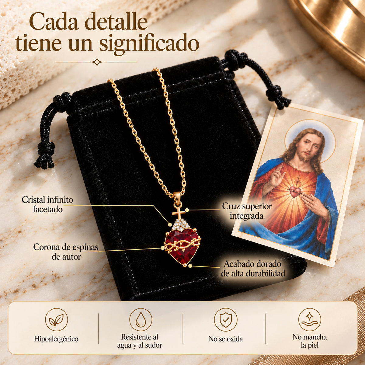 Lleva en tu pecho el amor eterno del Sagrado Corazón de Jesús